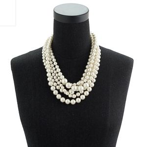 NEW J.Crew Pearl Twisted Necklace